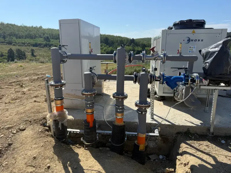 Az ERER Épületgépészeti Kft. csapata munka közben